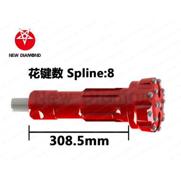 COP 64 Hard Alloy Steel Mine DTH Drill Bits Excellent Wear Resistant