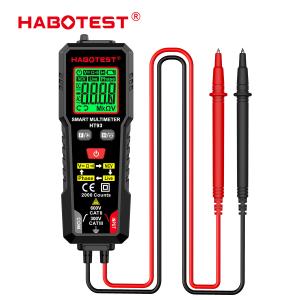 China HT93 Digital Multimeter Voltage Tester 2000 Counts AC/DC Volt Meter True RMS NCV Phase Test Auto-Ranging Multimetro on sale