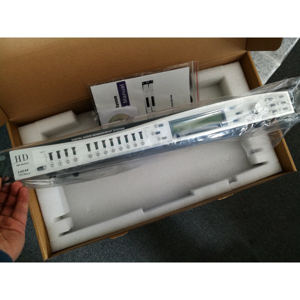 682ms Digital Sound Processor / 4 input , 8 Output Digital Signal Processor For Concert And Living Show