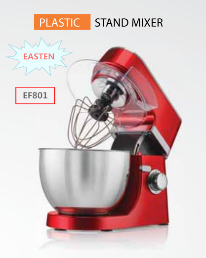 Easten Heavy Duty 8-speed Powerful 700W Stand Mixer EF801 With 4.5 Liters Stainless Steel Bowl