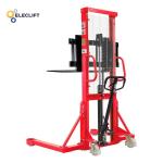 Heavy Duty Manual Pallet Stacker With 1000kg Capacity / 1150mm Fork Length By