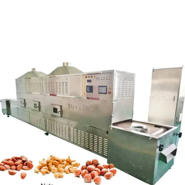 Continuous Working Insects Dryer Tunnel Microwave Drying Machine