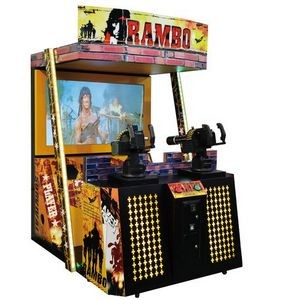 2P Amusement Coin Operated Machines , Rambo Commercial Video Game Machines