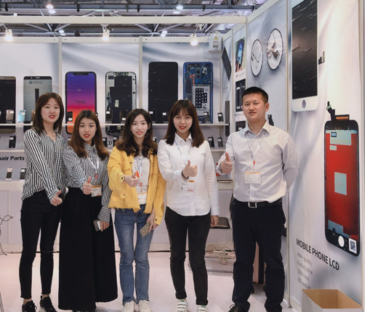 Black Mobile Phone LCD Screen For Samsung Galaxy S7 Edge / G935 CE