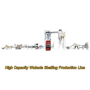 Auto Walnut Shelling Machine With Kernel Shell Separation