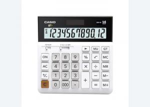 China For Authentic Casio DH-14 Bank Financial Accounting computer Wide body 14 digit solar calculator on sale