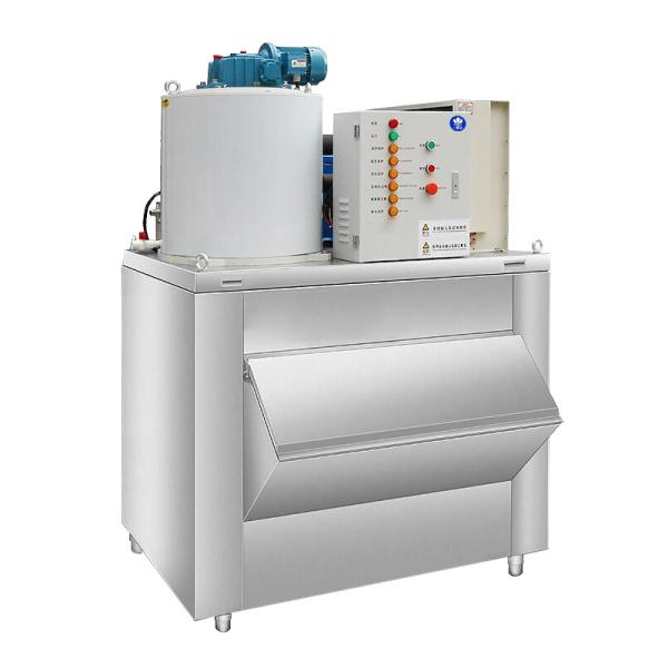 Buy Customized Weight Industrial Flake Ice Maker Machine With R22 / R404A / R507 Refrigerant at wholesale prices