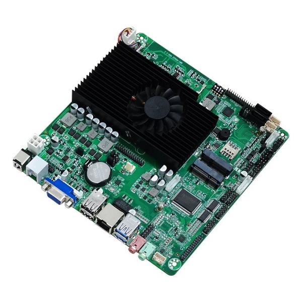 Buy MINI-ITX Industrial POS Motherboard I5-3337U Embedded Mainboard HM77 Southbridge at wholesale prices