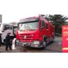 6m3 Sinotruk Howo Rescue Fire Truck With Water Tank Foam Tan And Ladder for sale