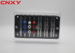China PC Material Test Terminal Block , Power Distribution Block RoHS Standard on sale