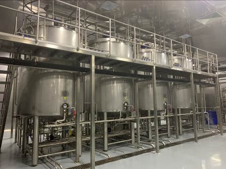 300 - 500ml Bottle Mango Juice Processing Machine 2t/H