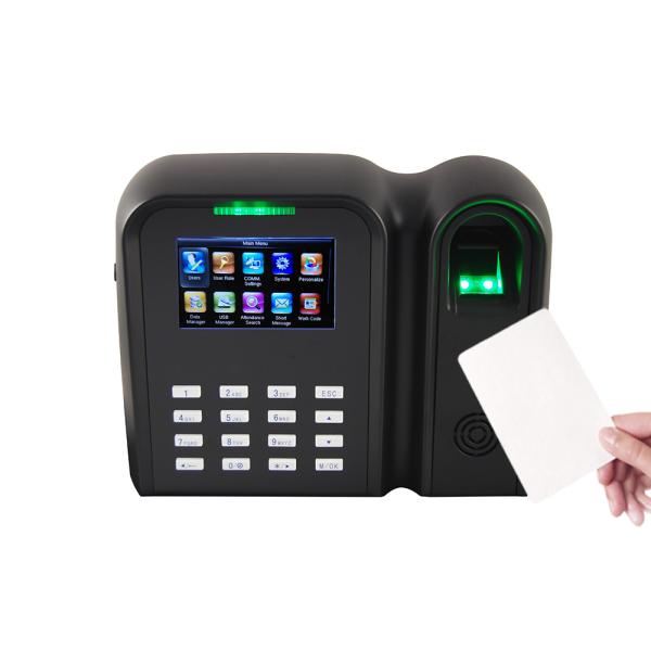 Buy Biometric Time Attendance System with SSR Fingerprint Attendance Time Recorder Machine with Multi Language at wholesale prices
