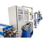 Outer Surface 80mm Wire Extrusion Machine With Insulation Materials