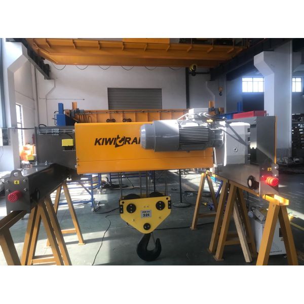Workshop Electric Double Girder Overhead Crane 20 Ton Span 22m