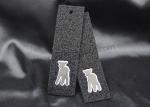 ODM Black TPU Hook And Loop Name Patch OEKO-TEX Standard