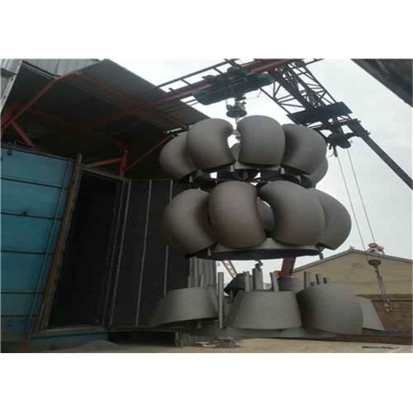 Carbon Steel Elbow Pipe Fitting 219mm Shot Blasting Machine