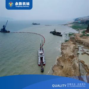 18inch Bucket Wheel Cutter Dredger Boat At The Seaside Can Remove 500m³ Of Silt