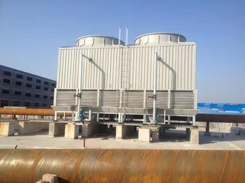 Buy Combined Steel Structure FRP Counter Current Open Loop Cooling Tower Square at wholesale prices