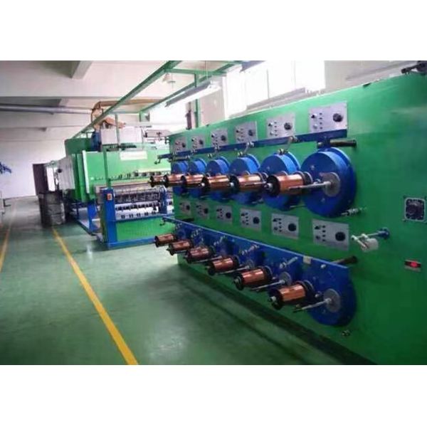 24 Lines Horizontal Copper Enamelling Machine For 0.3mm-0.7mm Wire