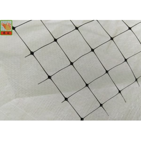Reinforcing Environment / Erosion Control Plastic Mesh For Erosion Blanket Rolls