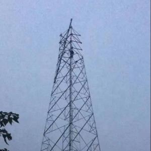 China GR50 Self Supporting Tv Antenna Towers Galvanized Steel Triangle Mobile on sale