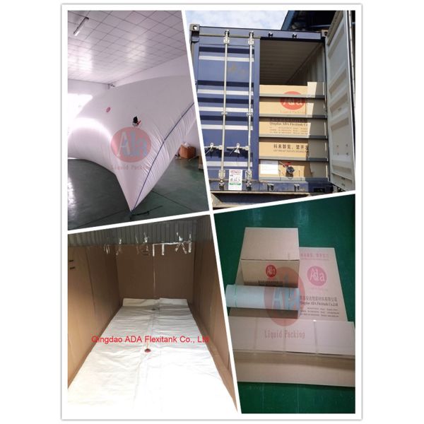 26000L Bottom Loading And Bottom Discharging Flexitank For Oil