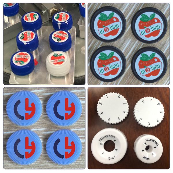 8000P/H Auto Pad Printing Machine high speed For Bottle Cap