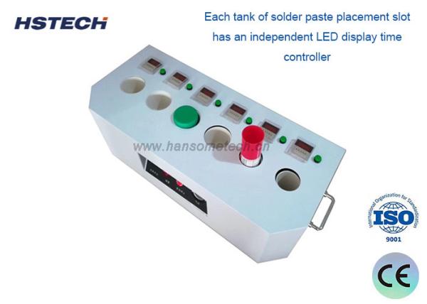 Buy 4 Tanks 6 Working Tank Solder Paste Thawing Machine with FIFO Function at wholesale prices