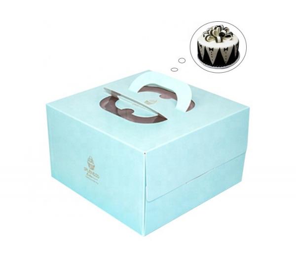 Buy Corrugated Board Food Container Paper Box . Cupcake Box With Handle at wholesale prices