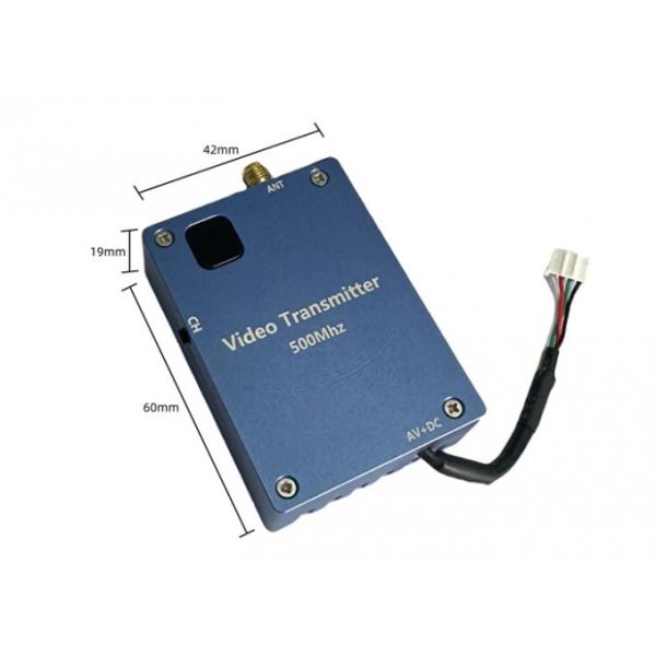 500Mhz FPV UAV Video Transmitter 20km Long Range Wireless Video TX VRX 1