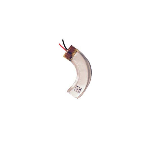 3.7V 35mAh Custom LiPo Battery C Shape Lithium Polymer Battery 302421 For