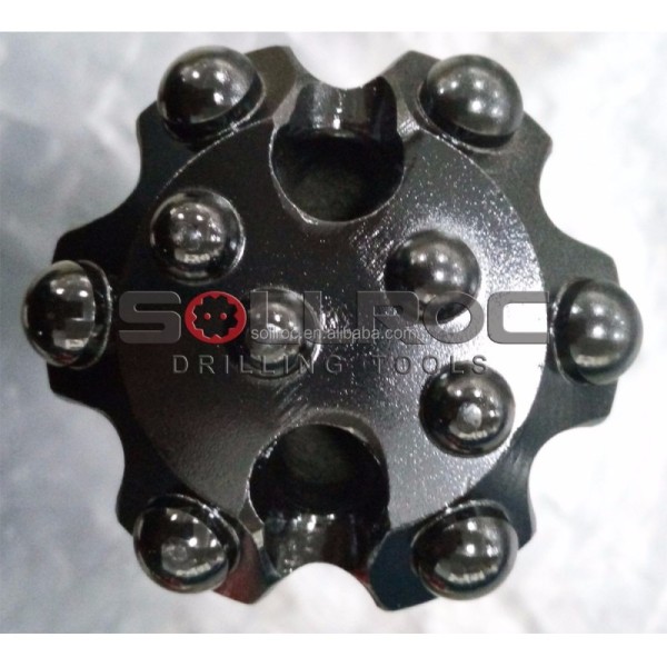 110mm DTH Drill Bits with Carburized Steel Construction for Flat and Convex Face Drilling