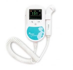 Quality 1 BPM Portable Medical Fetal Doppler 2.0MHz Automatic Shutdown Crooked Probe Structure for sale