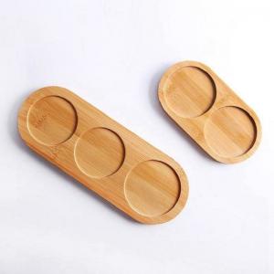 China Humanized Design Bamboo Kitchen Storage Holder Spice Jar Cup Stand Bottles Trays on sale
