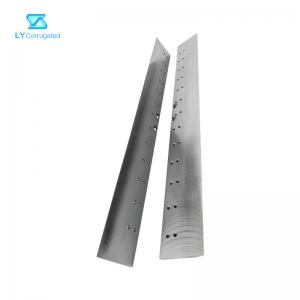China HSS Tipped Paper Roller Straight Cutting Blades Guillotine Cutting Knife For Grey Board In Polar Machine on sale