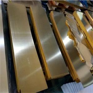China C26800 Brass Sheet Plate 1mm 2mm Thickness Zinc Copper Alloy Customized Size Astm Gb H68 on sale