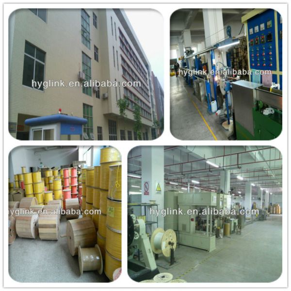 2pcs FRP Ftth LZSH Indoor Fiber Optic Cable Bow Type