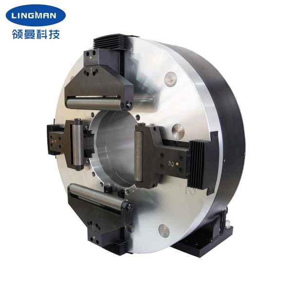 Square Opening Pneumatic Double Acting Chuck For Tube Sheet Integrated Machine