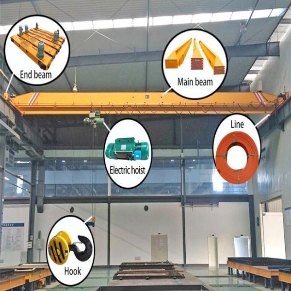 Workshop Single Beam 5T Electric Overhead Crane