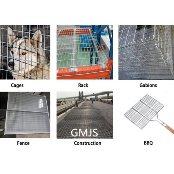 Square Construction Welded Wire Mesh Panels 0.5mm-14mm With Aperture 1/2"-4"