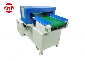 Quality 25m/min Conveyor Belt Textile Processing Needle Metal Detector Machine With PLC Control for sale