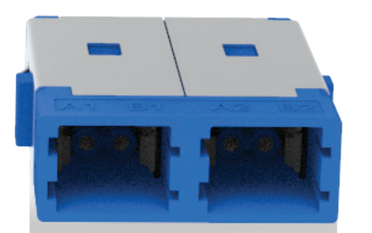 Simplex Duplex Quad SN Transceiver Receptacles For Duplex Patch Cord