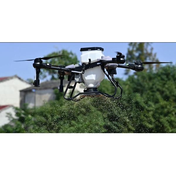 High-Flow Double-Rotor Pump Drone Integrated Bin With Precise Weighing Module Quick Disassembly