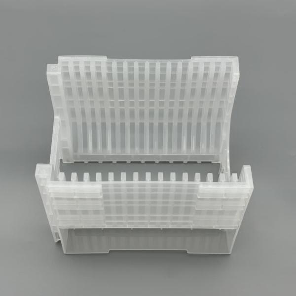 Transparent PP Wafer Shipping Cassette 16PCS for Semiconductor Wafer Transport