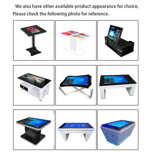 Smart Touch Screen Coffee Table Waterproof Interactive Table LCD Multi Touch Screen Table Indoor