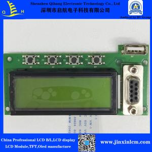 China Customize 160x32 Dot Matrix Screen Graphic Monochrome LCD Screen Module on sale