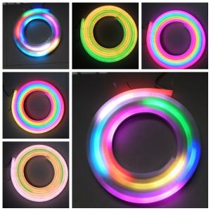 Quality Full Color Flexible Neon Rope Light , Flexible Led Strip Lighting Waterproof for sale