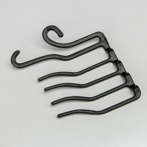 China ODM 2.5g Black 5 hands Small Laundry Sock Hanger For Clothes Line on sale