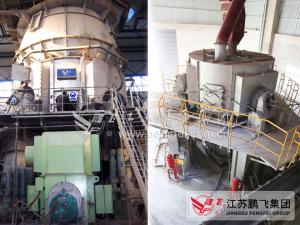 China 90 ton per hour vertical roller mill for grinding slag to produce high finess slage powder in different production line on sale