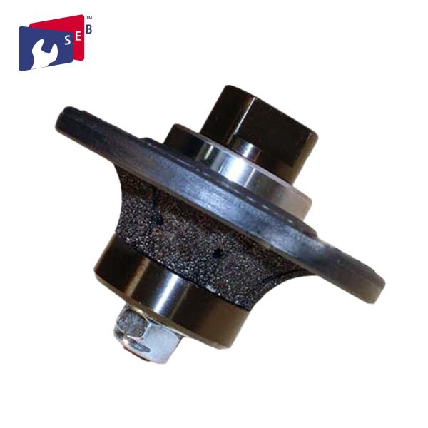 Buy Demi Bullnose B20 Granite Cutting Router Bits , Marble Router Bit M14 Or 5/8"-11 Thread at wholesale prices